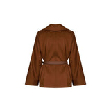 Max Mara Brown Virgin Wool Jacket