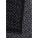 Gucci Black Wool Oves Aries Scarf