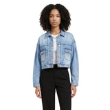 Armani Exchange Blue Kapok Denim Jacket