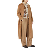 Max Mara Brown Virgin Wool Casual Pants