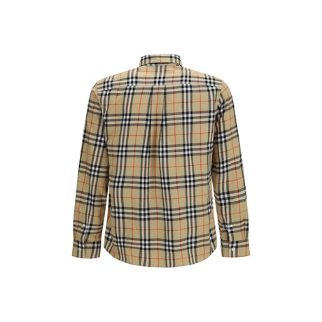 Burberry Beige Cotton Shirt