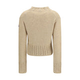 Moncler Beige Alpaca Vicugna Pacos Turtleneck