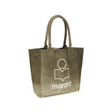 Isabel Marant Bicolor Cotton Shoulder Bag