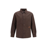Jacquemus Brown Denim Shirt