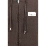 Jacquemus Brown Cotton Sweatshirt