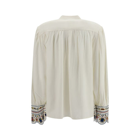 Isabel Marant Étoile White Viscose Blouse