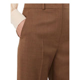 Max Mara Brown Virgin Wool Dress Pants