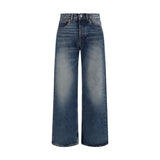 Our Legacy Blue Cotton Relaxed Fit Jeans