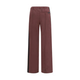 Courrèges Bordeaux Polyester Joggers (Workout Pants)