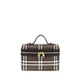 Burberry Brown Cotton Shoulder Bag