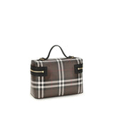 Burberry Brown Cotton Shoulder Bag