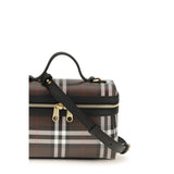 Burberry Brown Cotton Shoulder Bag