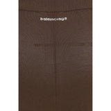 Balenciaga Brown Viscose Leggings