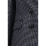 Balenciaga Gray Wool Oves Aries Blazer