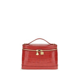 Jacquemus Red Calf Leather Bos Taurus Handbag