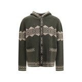 Baziszt Bicolor Cashmere Cardigan