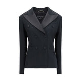 Ermanno Scervino Black Viscose Blazer