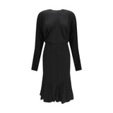 Jacquemus Black Acetate Casual Dress