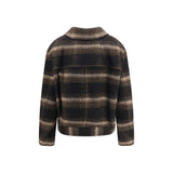 Isabel Marant Étoile Black Wool Oves Aries Coat