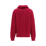 Prada Multicolor Wool Oves Aries Cardigan