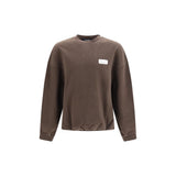 Jacquemus Brown Cotton Sweatshirt