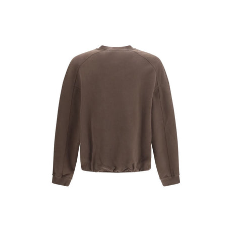 Jacquemus Brown Cotton Sweatshirt