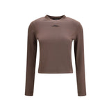 Jacquemus Brown Cotton Long Sleeve T-Shirt