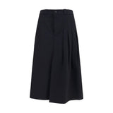 Our Legacy Black Wool Oves Aries Midi Skirt