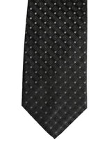 Dolce & Gabbana Black Jacquard Silk Adjustable Men Necktie Accessory Tie