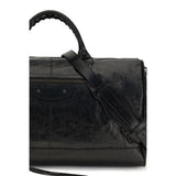 Balenciaga Black Lamb Ovis Aries Shoulder Bag