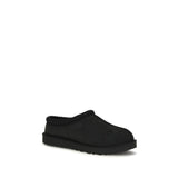 UGG Black Nubuc Leather Clogs