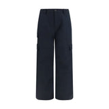 Balenciaga Black Cotton Cargo Pants