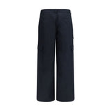 Balenciaga Black Cotton Cargo Pants