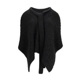 Ermanno Scervino Black Cashmere Coat