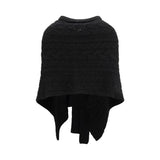 Ermanno Scervino Black Cashmere Coat
