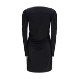 Balmain Black Viscose Casual Dress