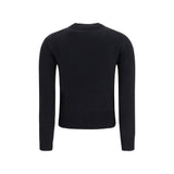 Ami Paris Black Wool Oves Aries Sweatshirt
