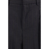 Ami Paris Black Wool Oves Aries Dress Pants