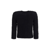 Balmain Black Viscose Shell Jacket