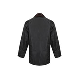 Barbour Black Cotton Full-Length Jacket