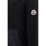 Moncler Black Cotton Sweatshirt