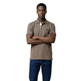 Hugo Boss Beige Cotton Polo Shirt