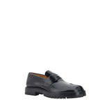 Maison Margiela Black Calf Leather Bos Taurus Slip-On Loafers