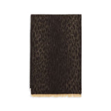 Gucci Brown Wool Oves Aries Scarf