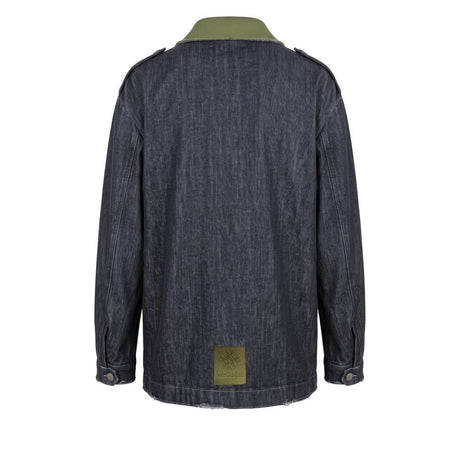 Mr&Mrs Italy Grey Cotton Men Jacket