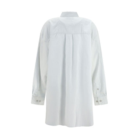 Our Legacy White Modal Pattern Shirt