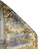 Dolce & Gabbana Multicolor Printed Silk Square Foulard Scarf