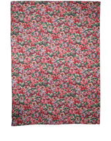 Dolce & Gabbana Multicolor Floral Cotton Lace Stole Scarf