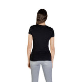 Armani Exchange Black Cotton T-Shirt