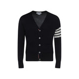 Thom Browne Blue Wool Oves Aries Cardigan